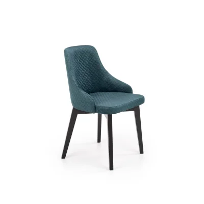 CHAIR TOLEDO 3, DARK GREEN / BLACK